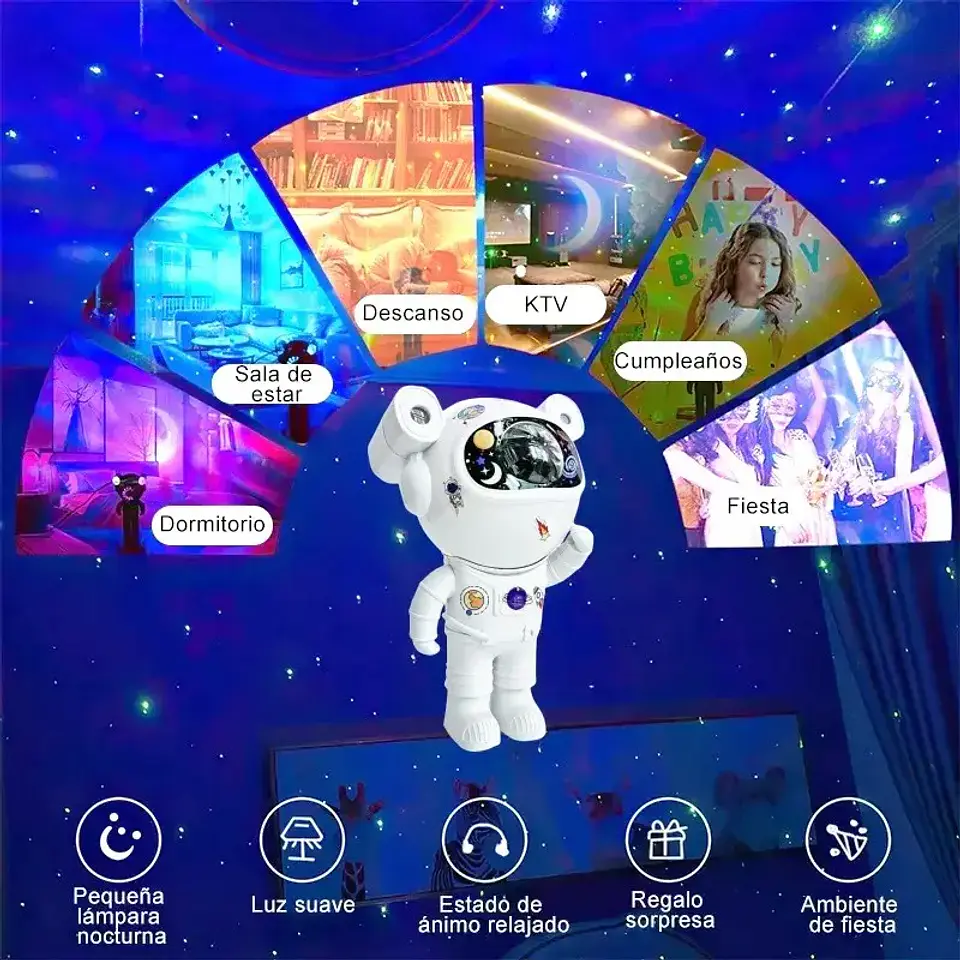 Proyector Astronauta  3