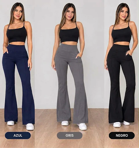 Leggin Acampanado Levanta Gluteos
