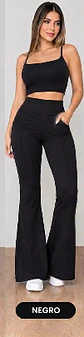 Leggin Acampanado Levanta Gluteos - Miniatura 5