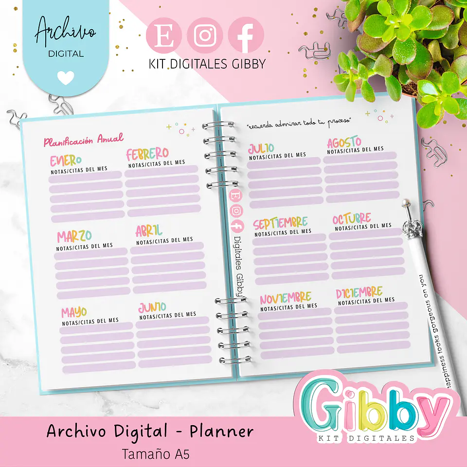 Archivo Digital - Planner 2026 A5 3