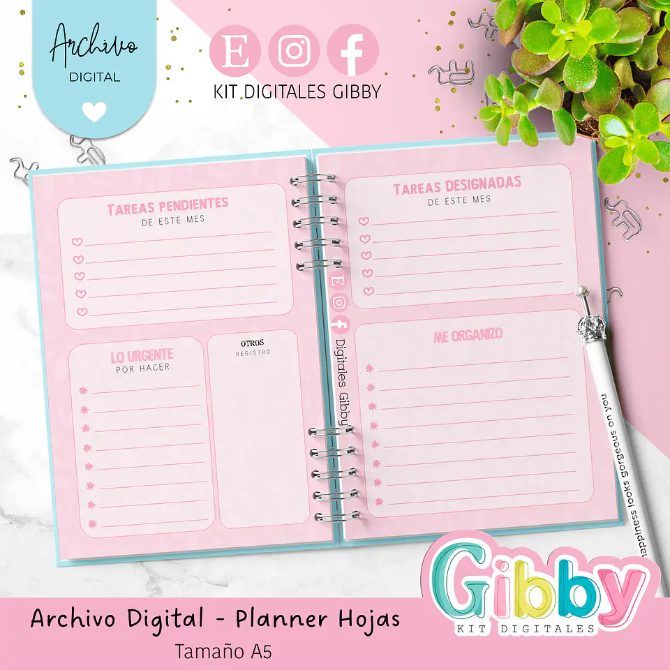 Archivo Digital - Hermoso Planner digital  2026 5