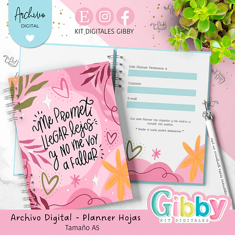 Archivo Digital - Hermoso Planner digital  2026
