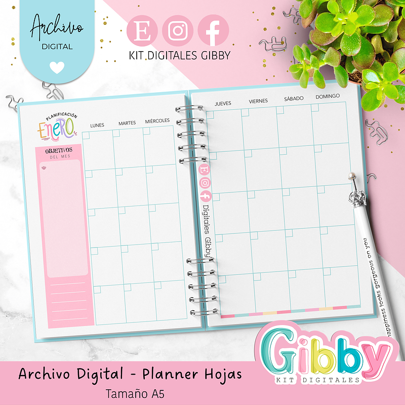 Archivo Digital - Hermoso Planner digital  2026 4