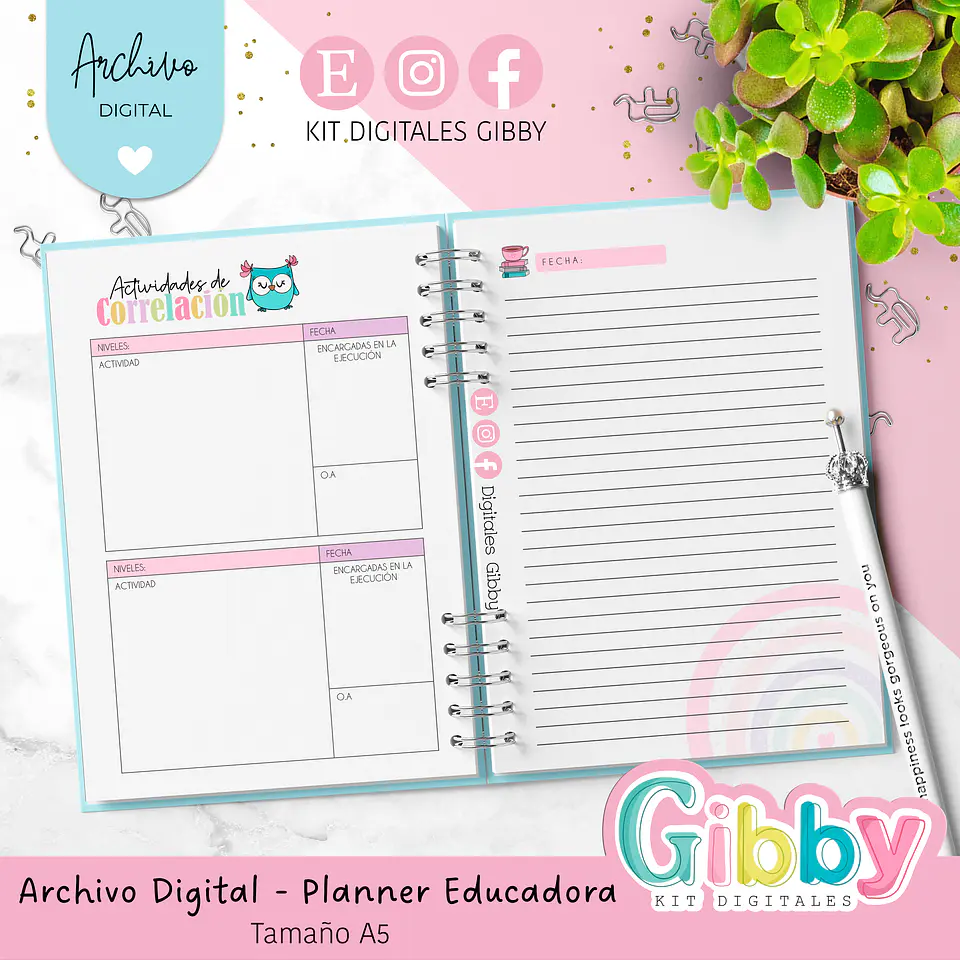 Archivo Digital 2026 - Planner digital de educadora de párvulos 4