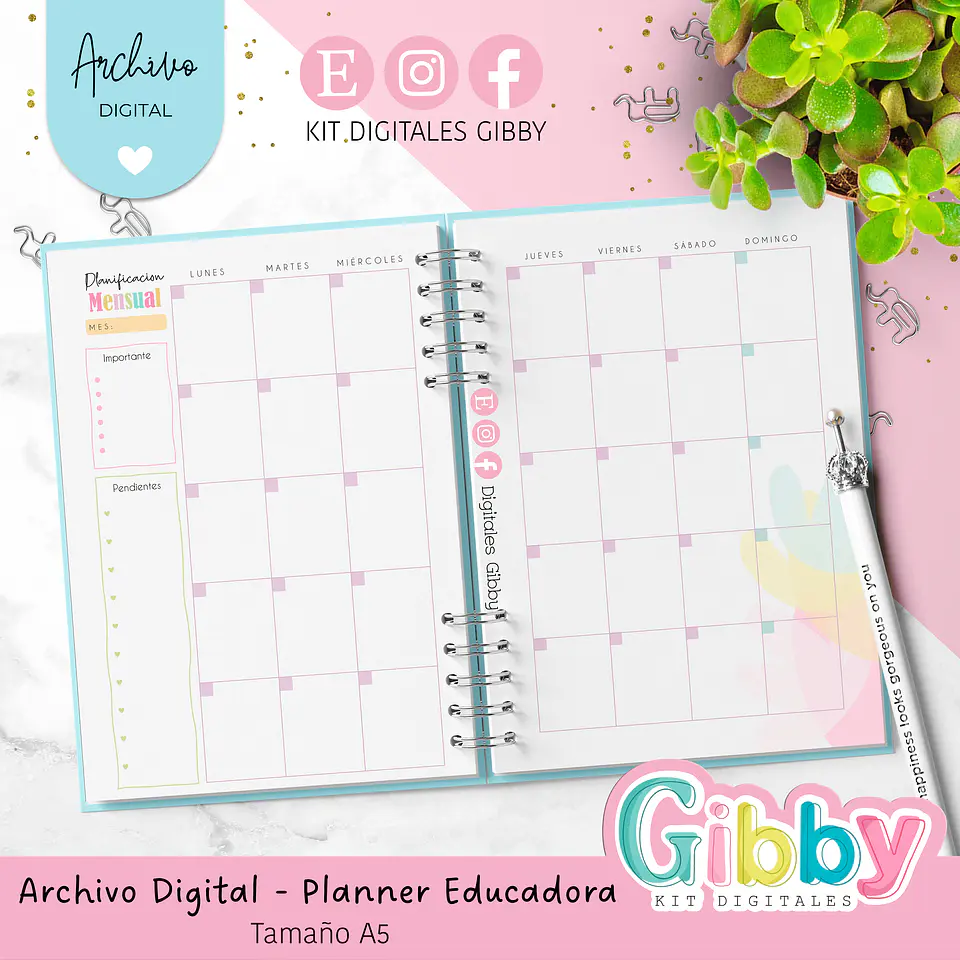 Archivo Digital 2026 - Planner digital de educadora de párvulos 3