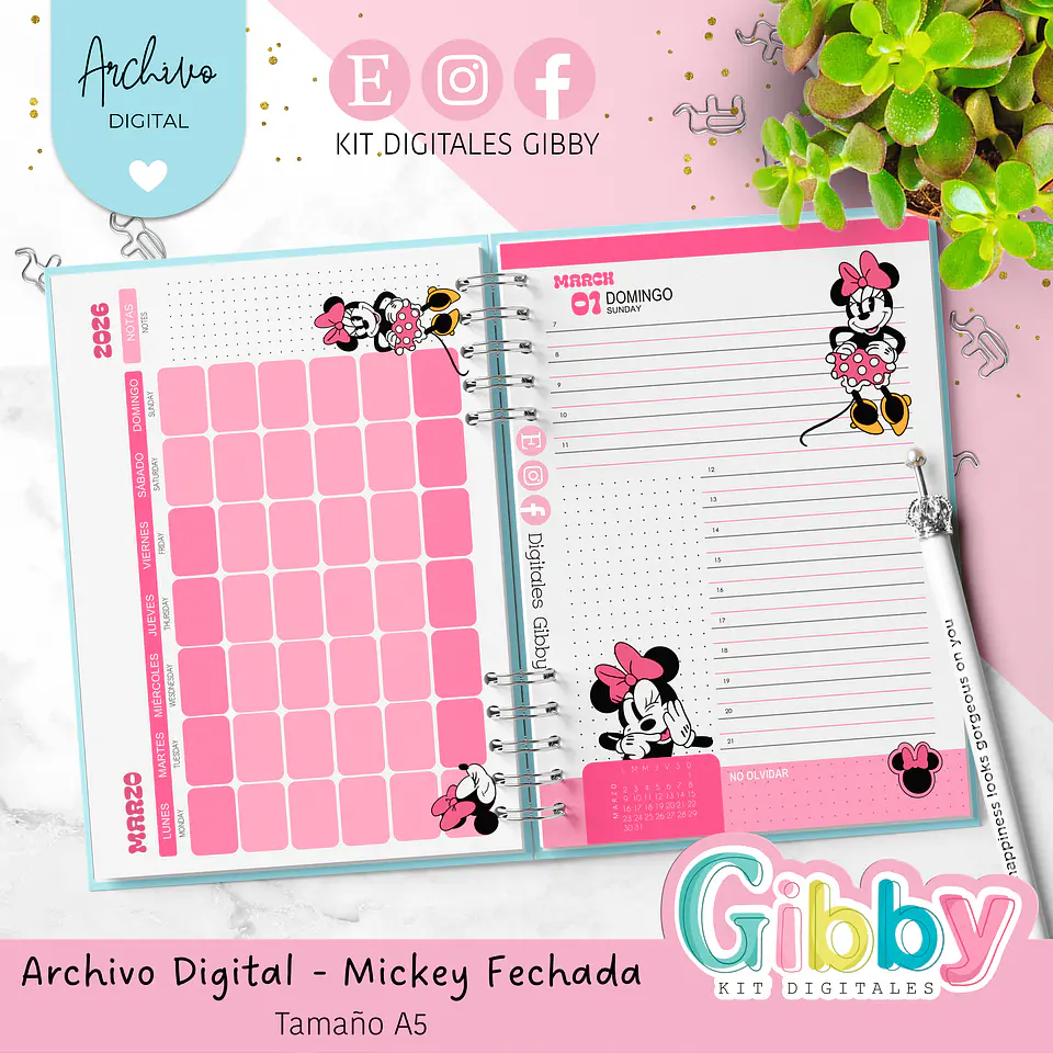 ARCHIVO DIGITAL- Agenda Disney Mickey mouse 2026 (pdf-pptx( A5) 5