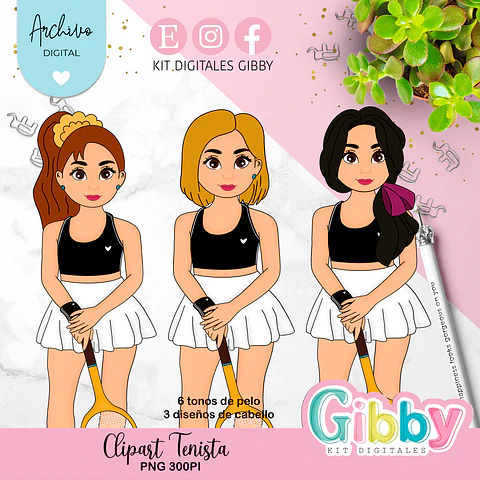 Clipart Tenista