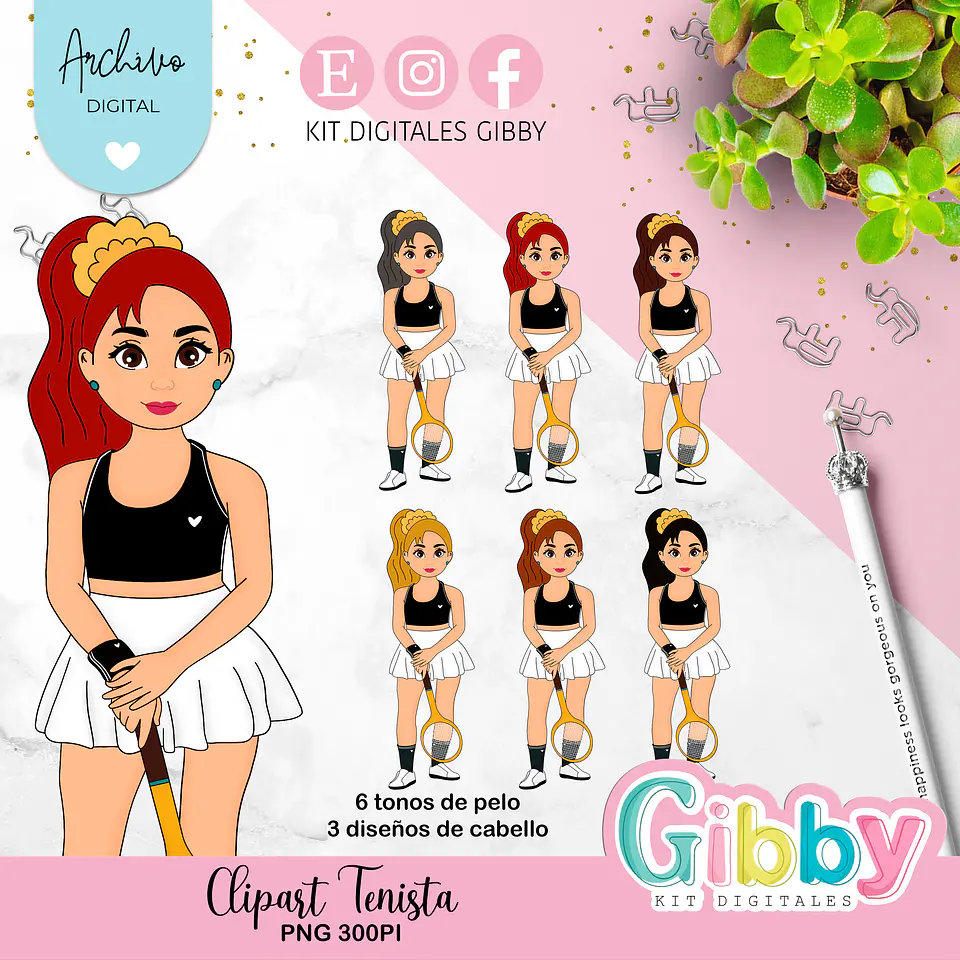 Clipart Tenista 3