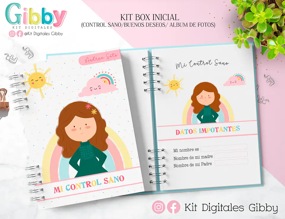 Super Kit box inicial (Control sano / Buenos deseos / Album) 7