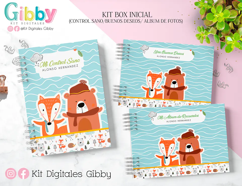 Super Kit box inicial (Control sano / Buenos deseos / Album) 9