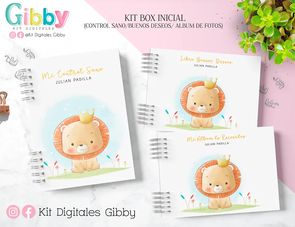Super Kit box inicial (Control sano / Buenos deseos / Album) 11