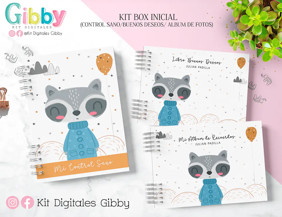 Super Kit box inicial (Control sano / Buenos deseos / Album) 13