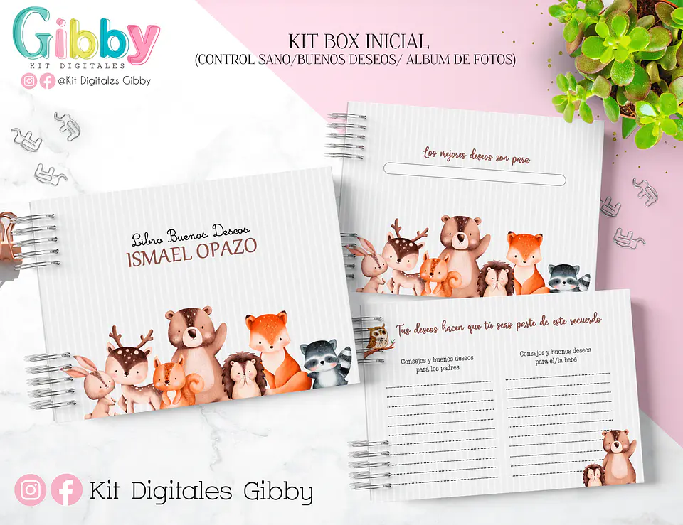 Super Kit box inicial (Control sano / Buenos deseos / Album) 4