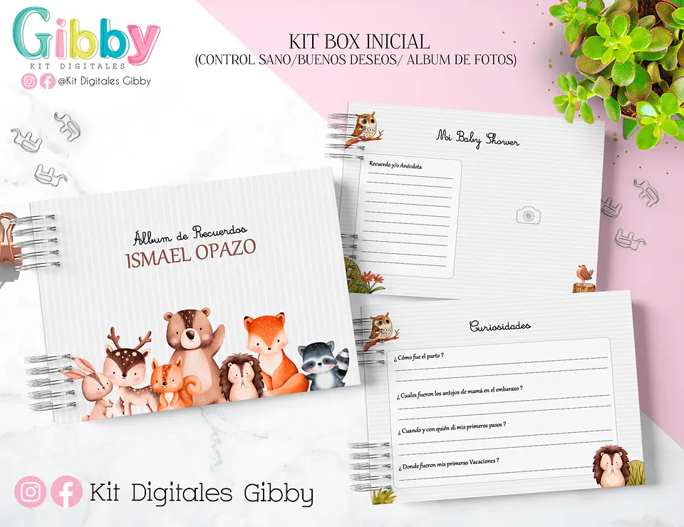 Super Kit box inicial (Control sano / Buenos deseos / Album) 3