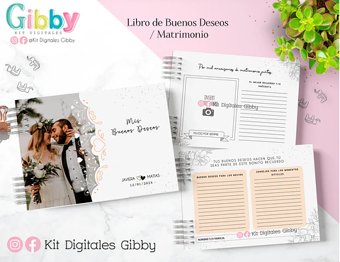 Archivos Digitales - Kit de Album buenos deseos