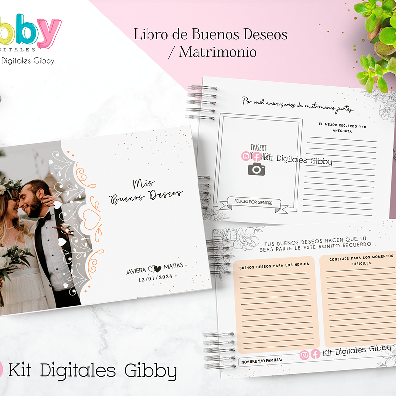 Archivos Digitales - Kit de Album buenos deseos 1