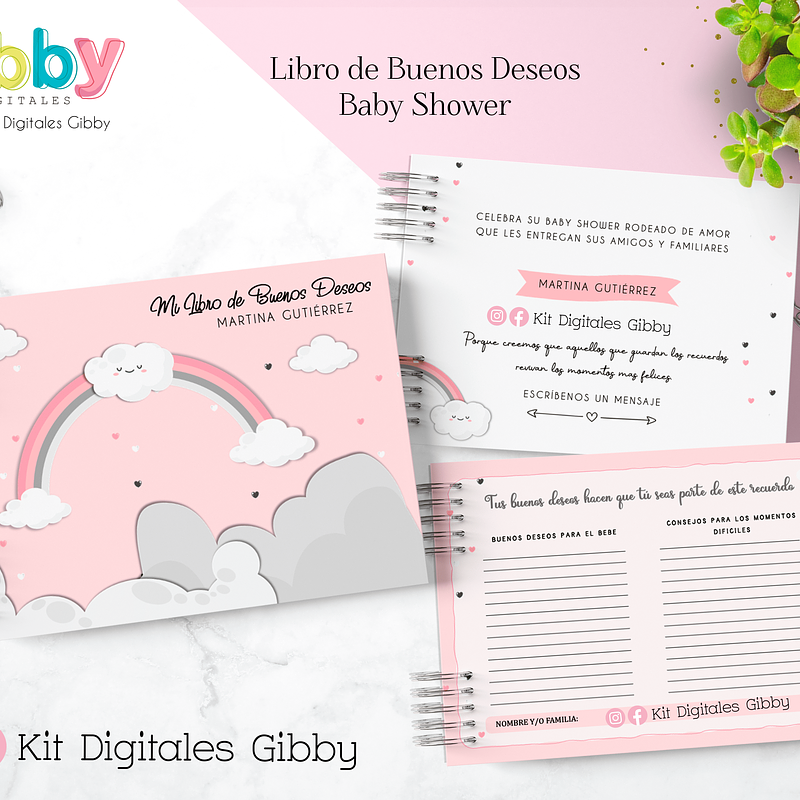 Archivos Digitales - Kit de Album buenos deseos 2