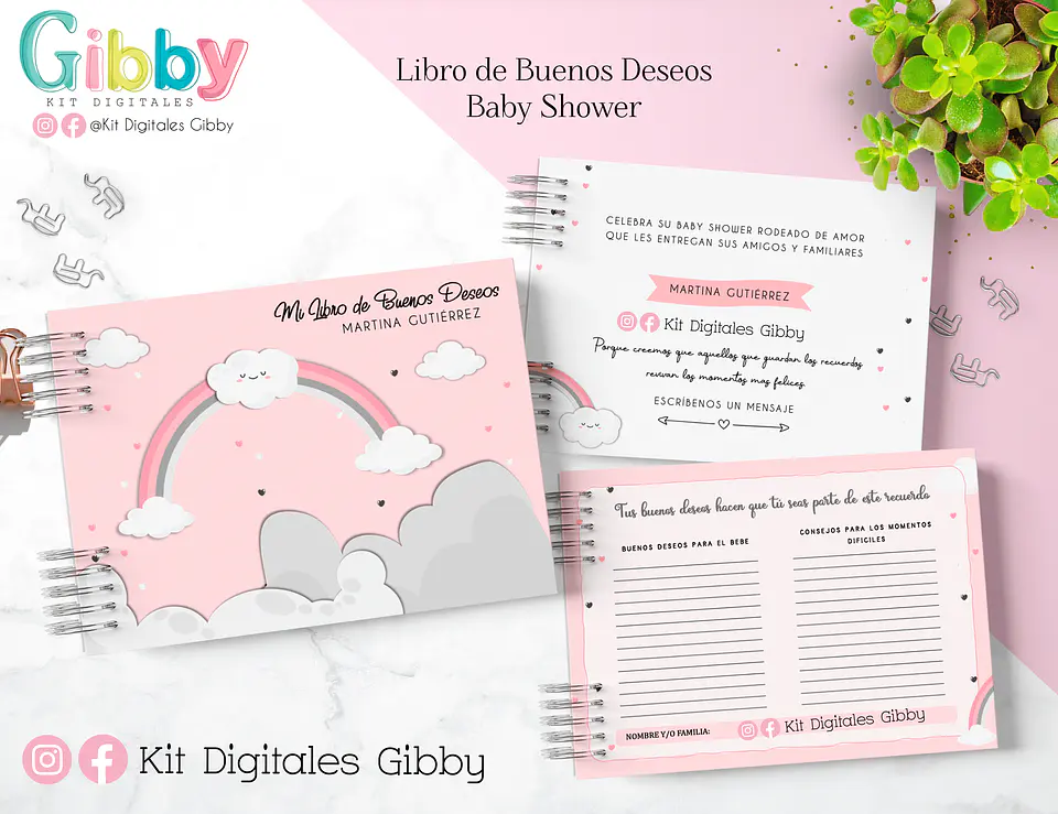 Archivos Digitales - Kit de Album buenos deseos 2
