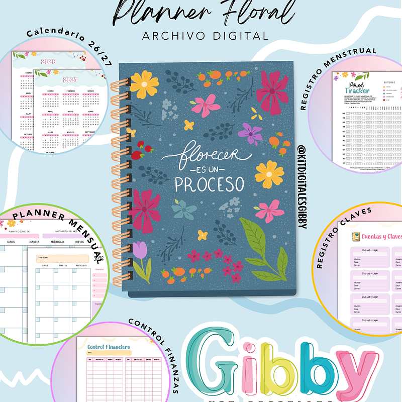 Archivo Digital - Planner Floral 2026 2