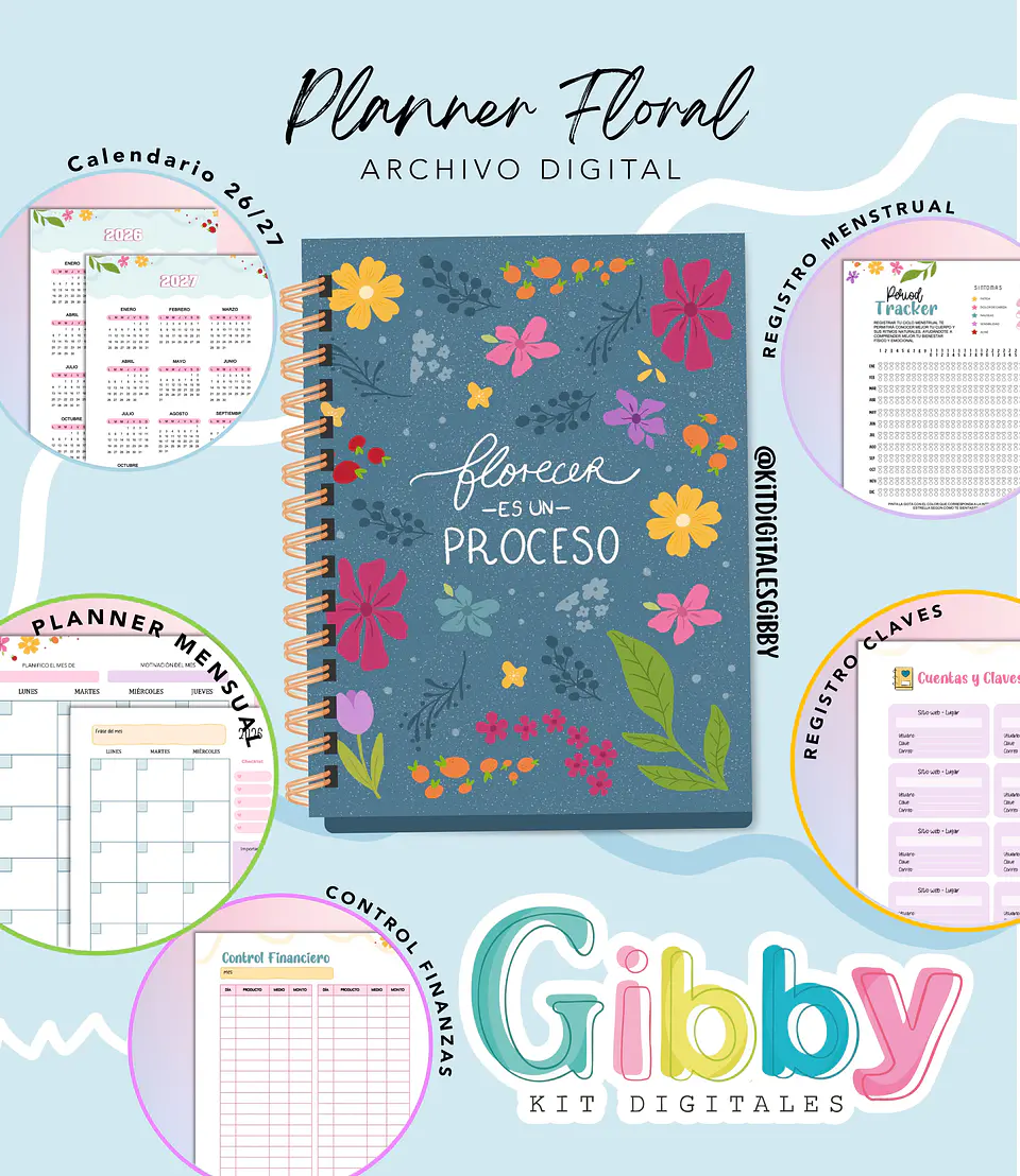 Archivo Digital - Planner Floral 2026 2