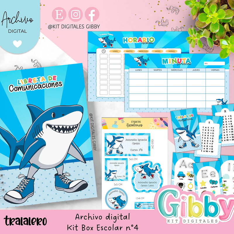 Membresia de etiquetas escolares  41