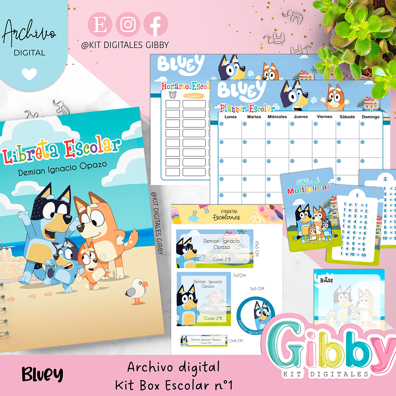Archivo digital - Kit box escolar n°1 4