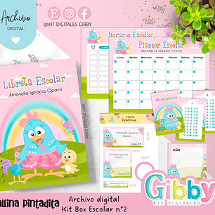 Archivo digital - Kit box escolar n°2