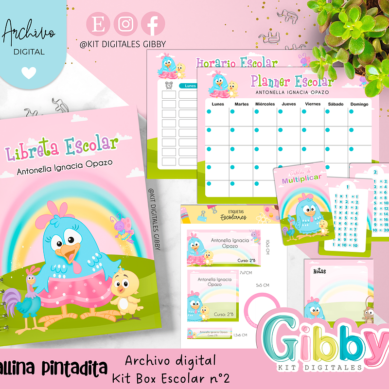 Archivo digital - Kit box escolar n°2 1
