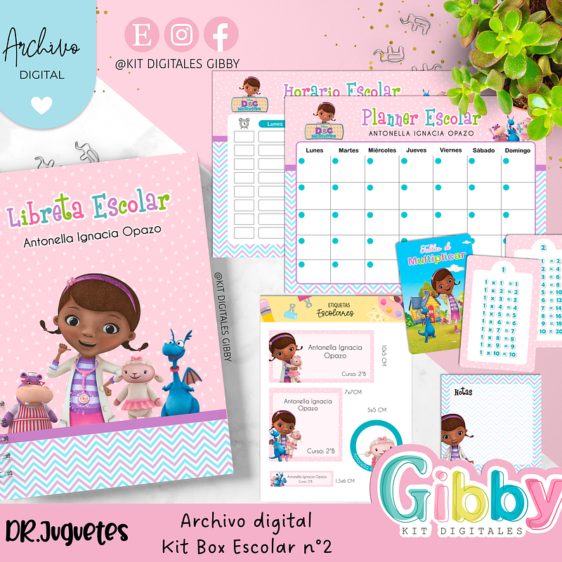 Archivo digital - Kit box escolar n°2 2