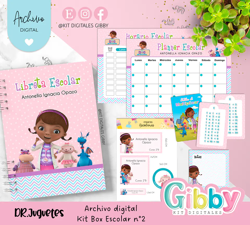 Archivo digital - Kit box escolar n°2 2