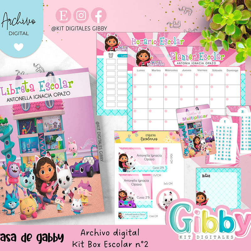 Archivo digital - Kit box escolar n°2 3