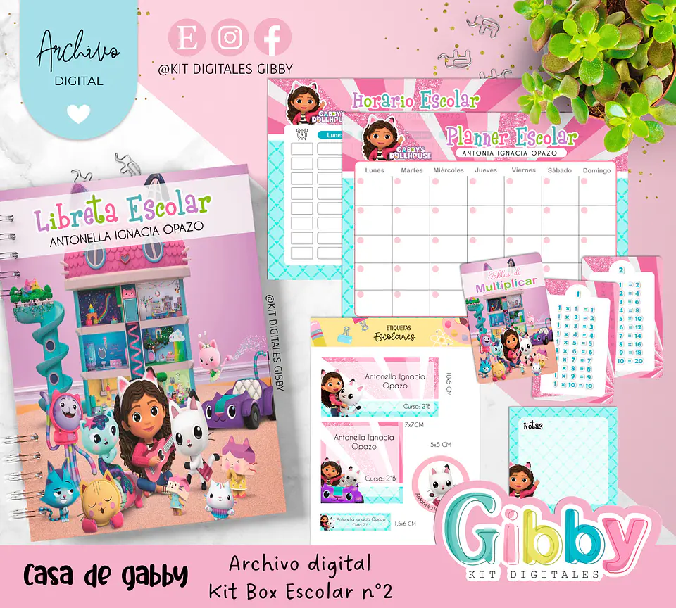 Archivo digital - Kit box escolar n°2 3
