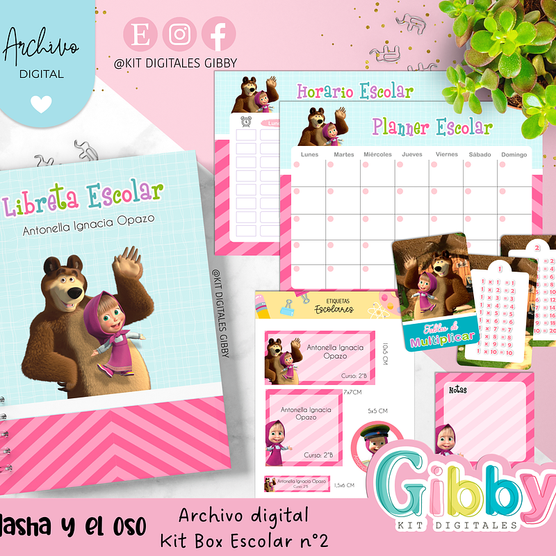 Archivo digital - Kit box escolar n°2 4