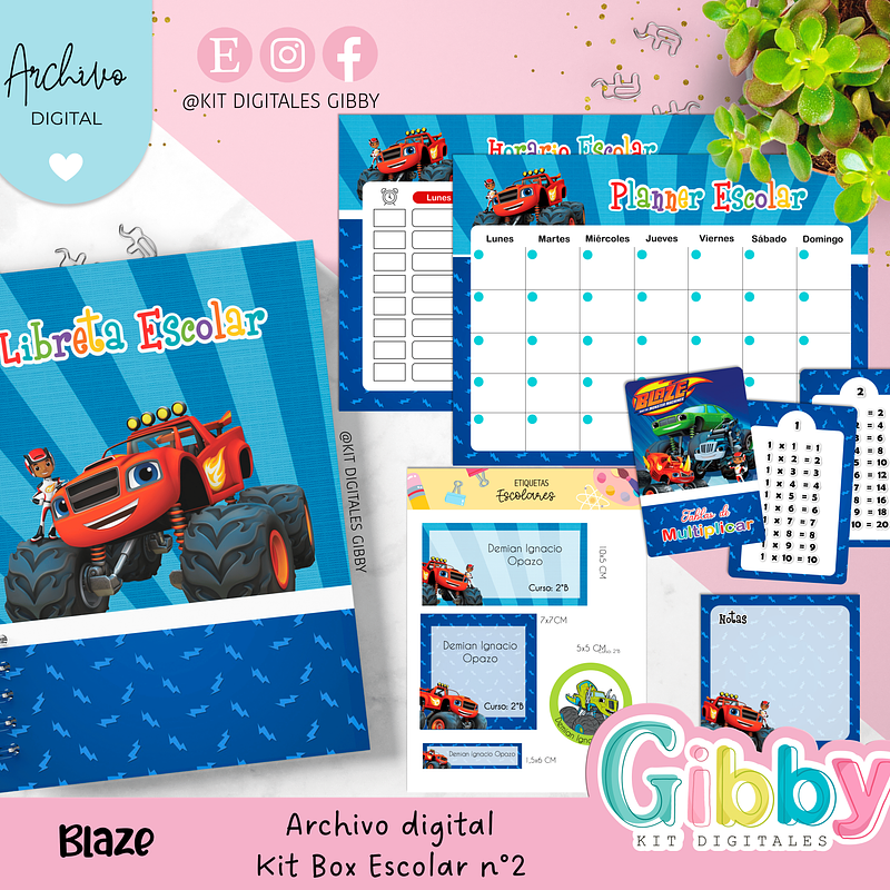 Archivo digital - Kit box escolar n°2 7