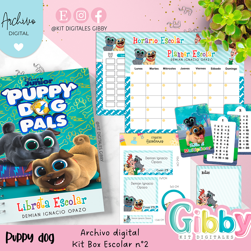 Archivo digital - Kit box escolar n°2 8