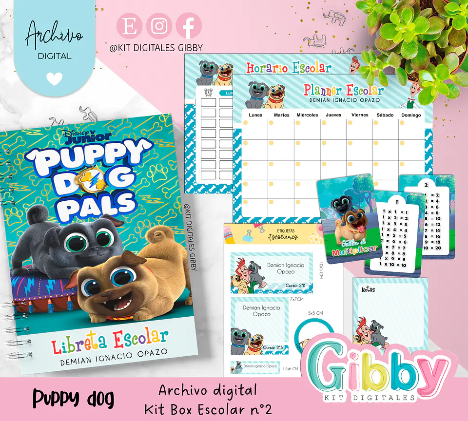 Archivo digital - Kit box escolar n°2 8