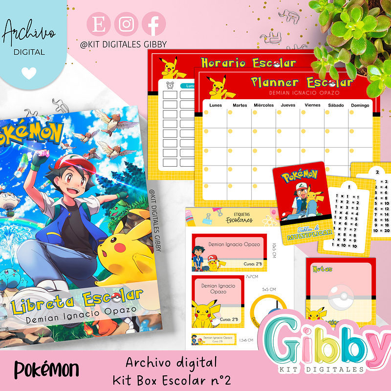 Archivo digital - Kit box escolar n°2 9