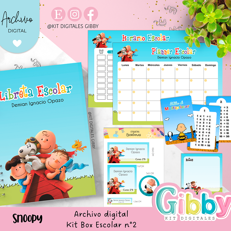 Archivo digital - Kit box escolar n°2 19