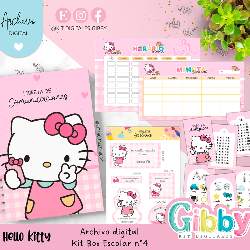 Archivo digital - Kit box escolar n°4 3