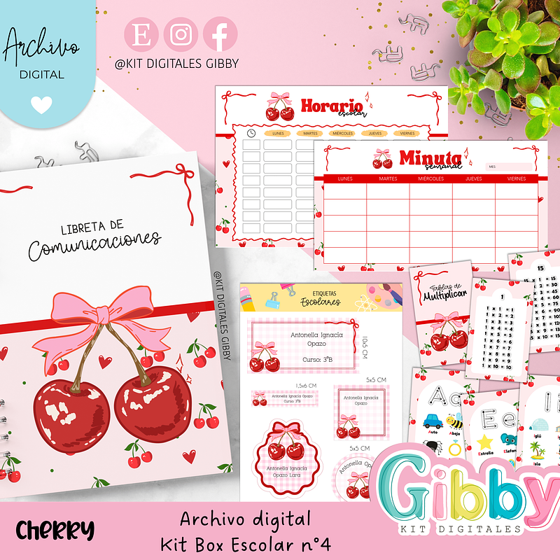 Archivo digital - Kit box escolar n°4 1