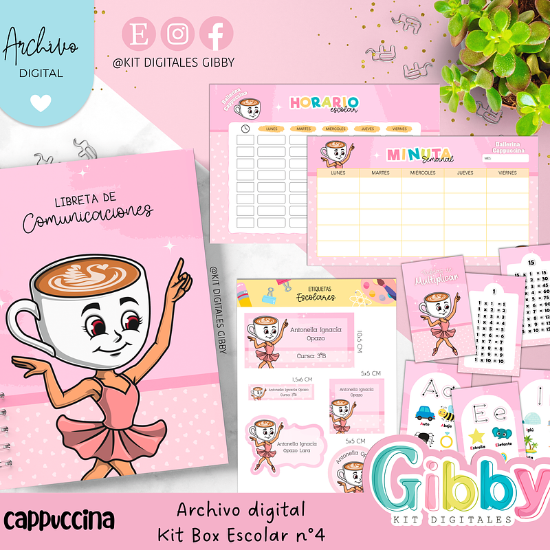 Archivo digital - Kit box escolar n°4 5