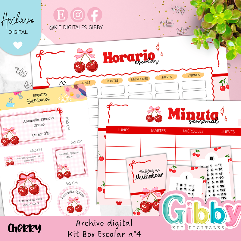 Archivo digital - Kit box escolar n°4 2