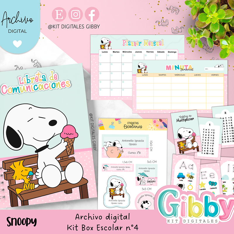 Archivo digital - Kit box escolar n°4 7