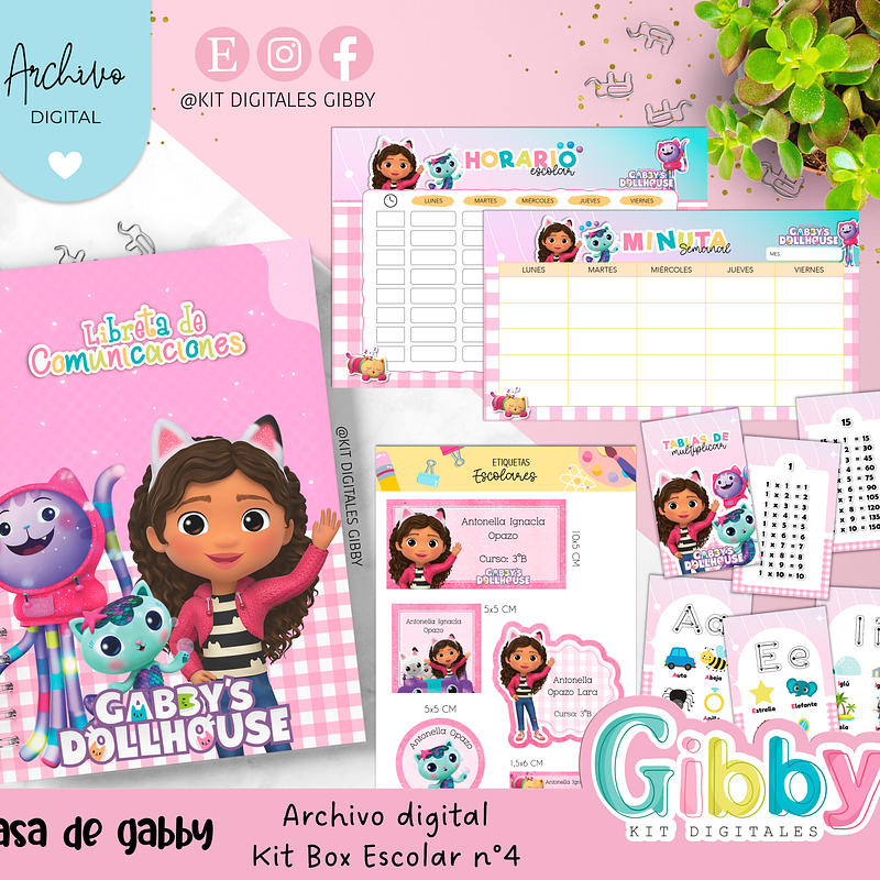 Archivo digital - Kit box escolar n°4 17