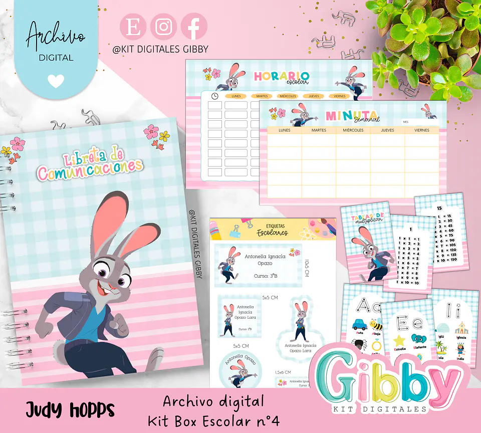 Archivo digital - Kit box escolar n°4 26
