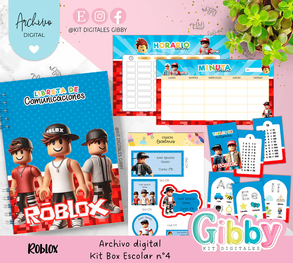 Archivo digital - Kit box escolar n°4 29