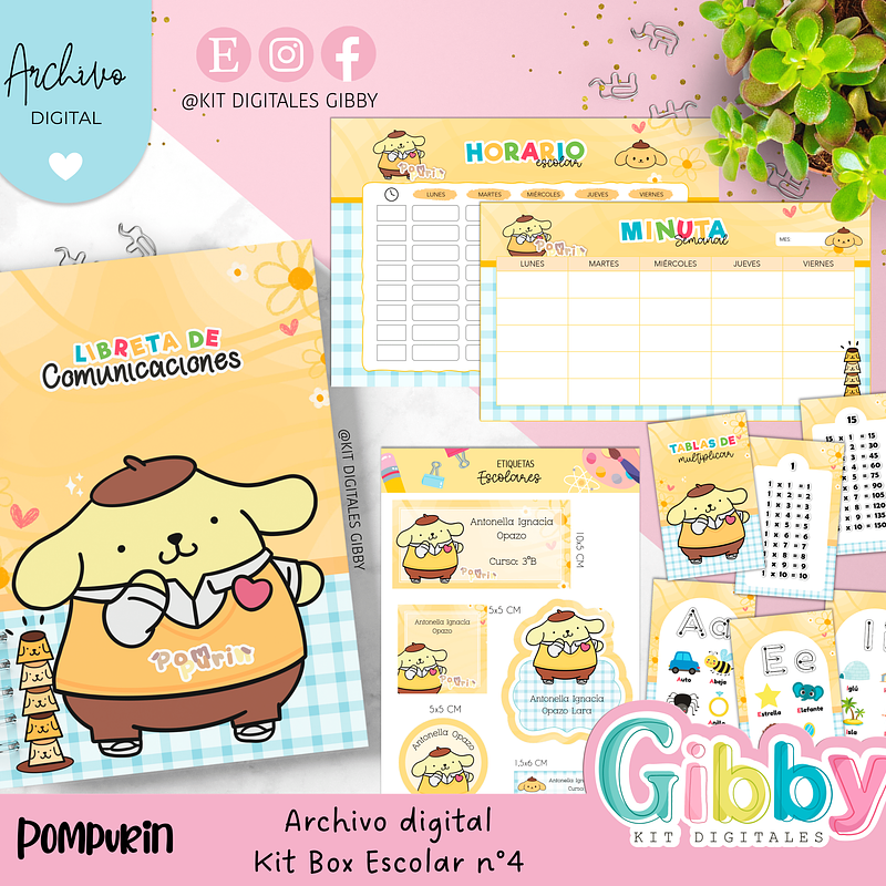 Archivo digital - Kit box escolar n°4 27