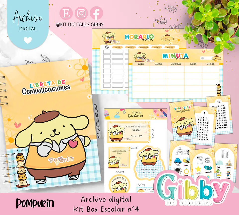 Archivo digital - Kit box escolar n°4 27