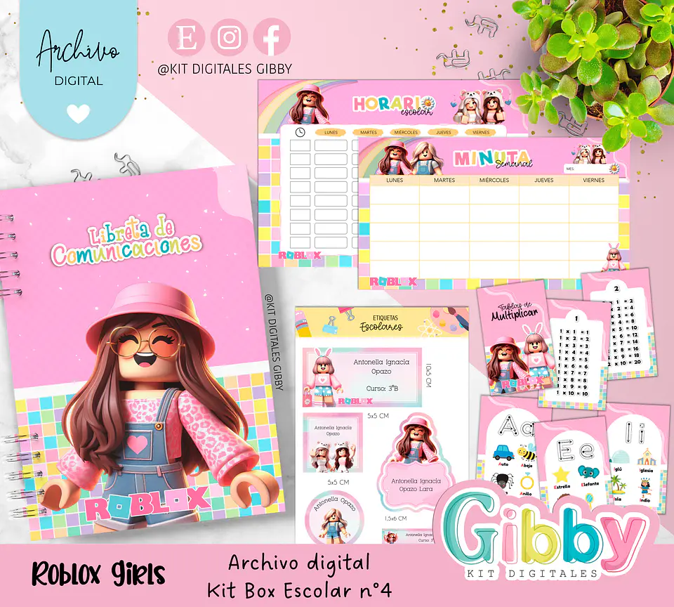 Archivo digital - Kit box escolar n°4 33