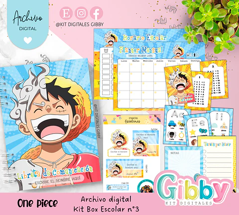 Archivo digital - Kit box escolar n°3 